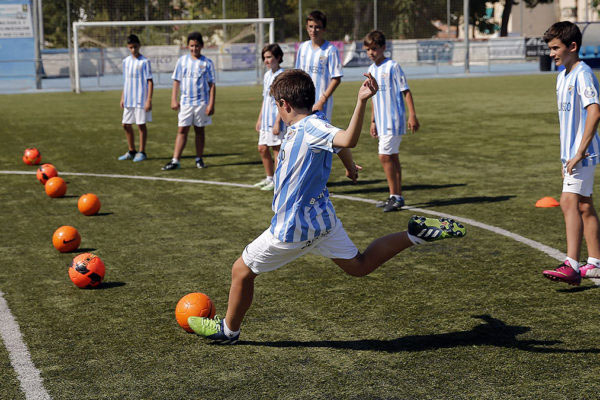 Malaga CF Training kicks Malaga CF Training kicks