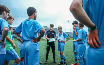 City Football Schools Tactical Huddle City Football Schools Tactical Huddle - City football development tours - Manchester