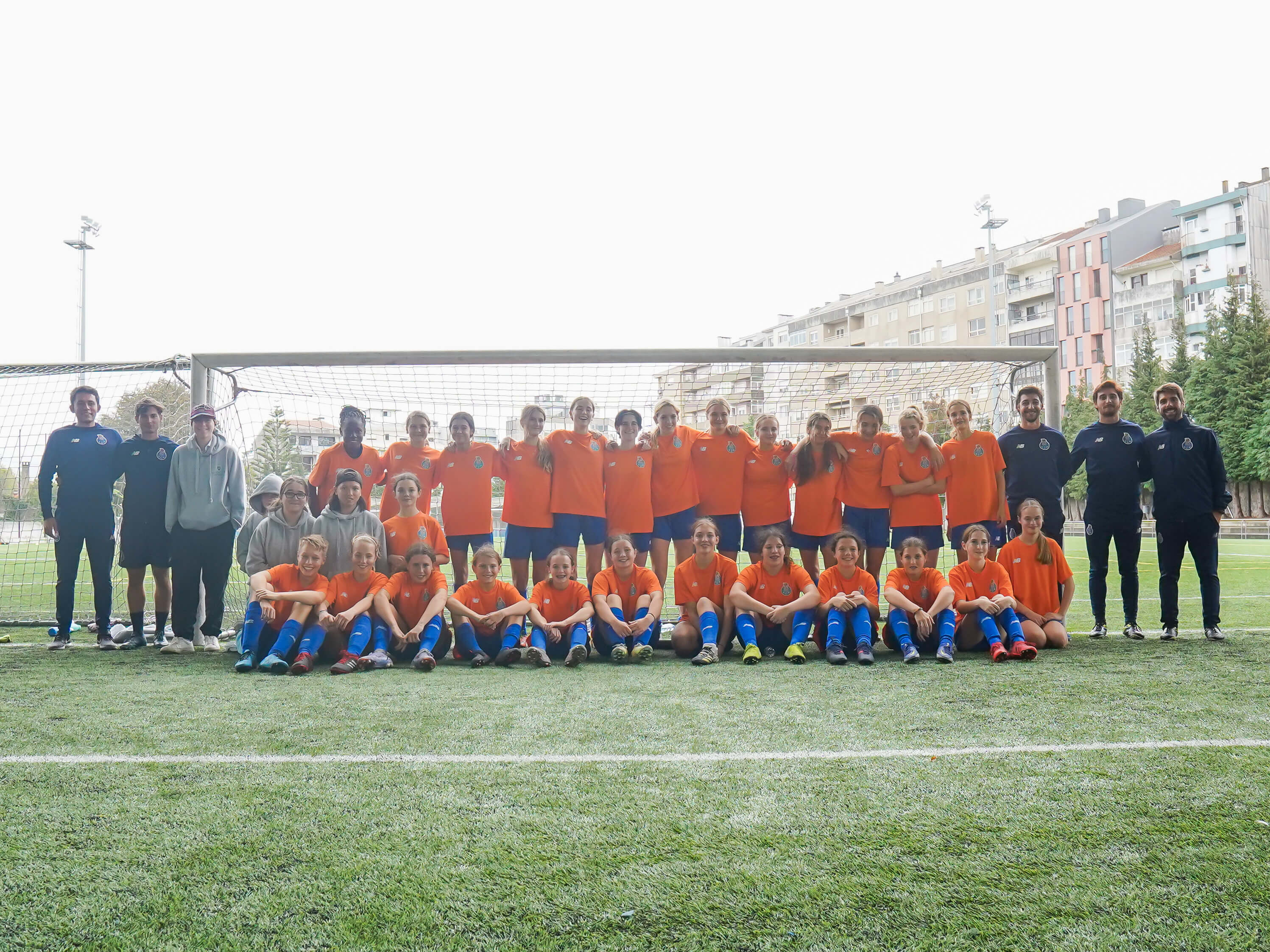 Surbiton High School - FC Porto - team photo