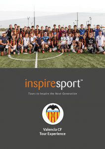 valencia brochure front cover Valencia CF Tours with inspiresport